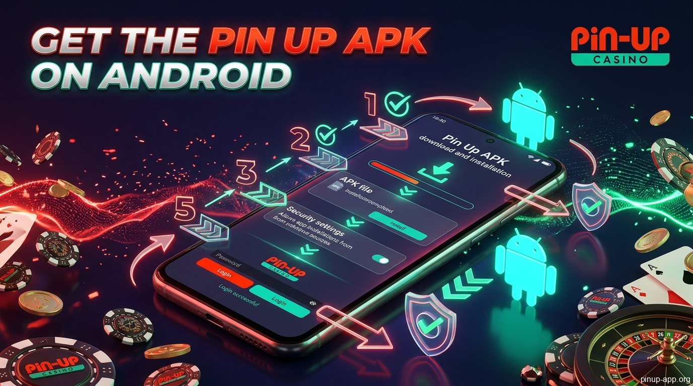 Guide on installing the Pin Up Android app for players from Bangladesh