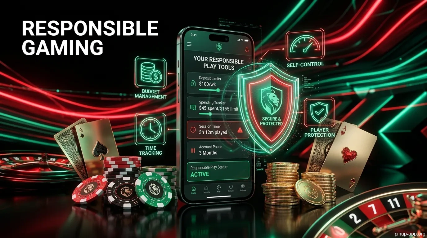 Pin Up app responsible gaming principles for players from Bangladesh